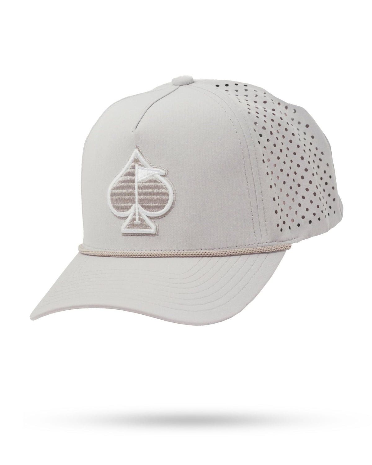 Perforated Rope Hat - Bone - Club Rehab