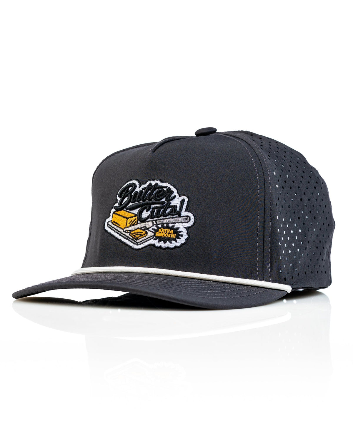 Perforated Rope Hat - Butter Cut - Club Rehab