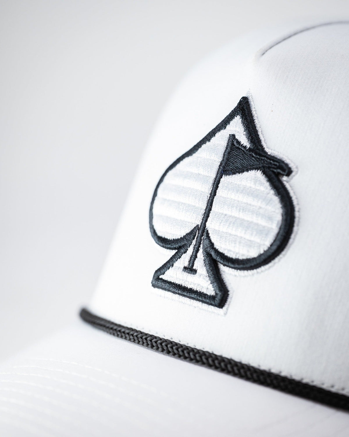 Perforated Rope Hat - White - Club Rehab