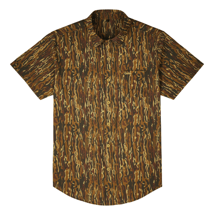 Performance Button Up - Brown Ranch - S - Club Rehab