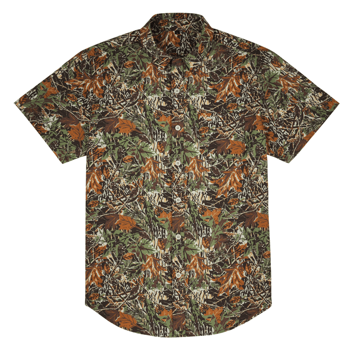 Performance Button Up - Forest - S - Club Rehab
