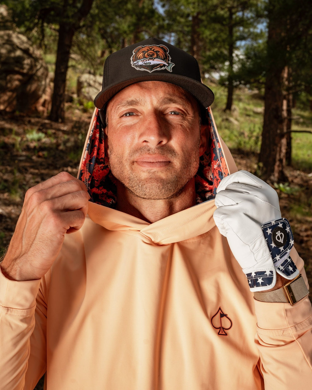 Performance Golf Hoodie - Autumn Leaves - S - Club Rehab
