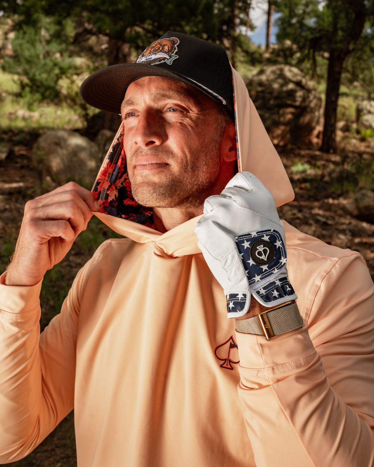 Performance Golf Hoodie - Autumn Leaves - S - Club Rehab