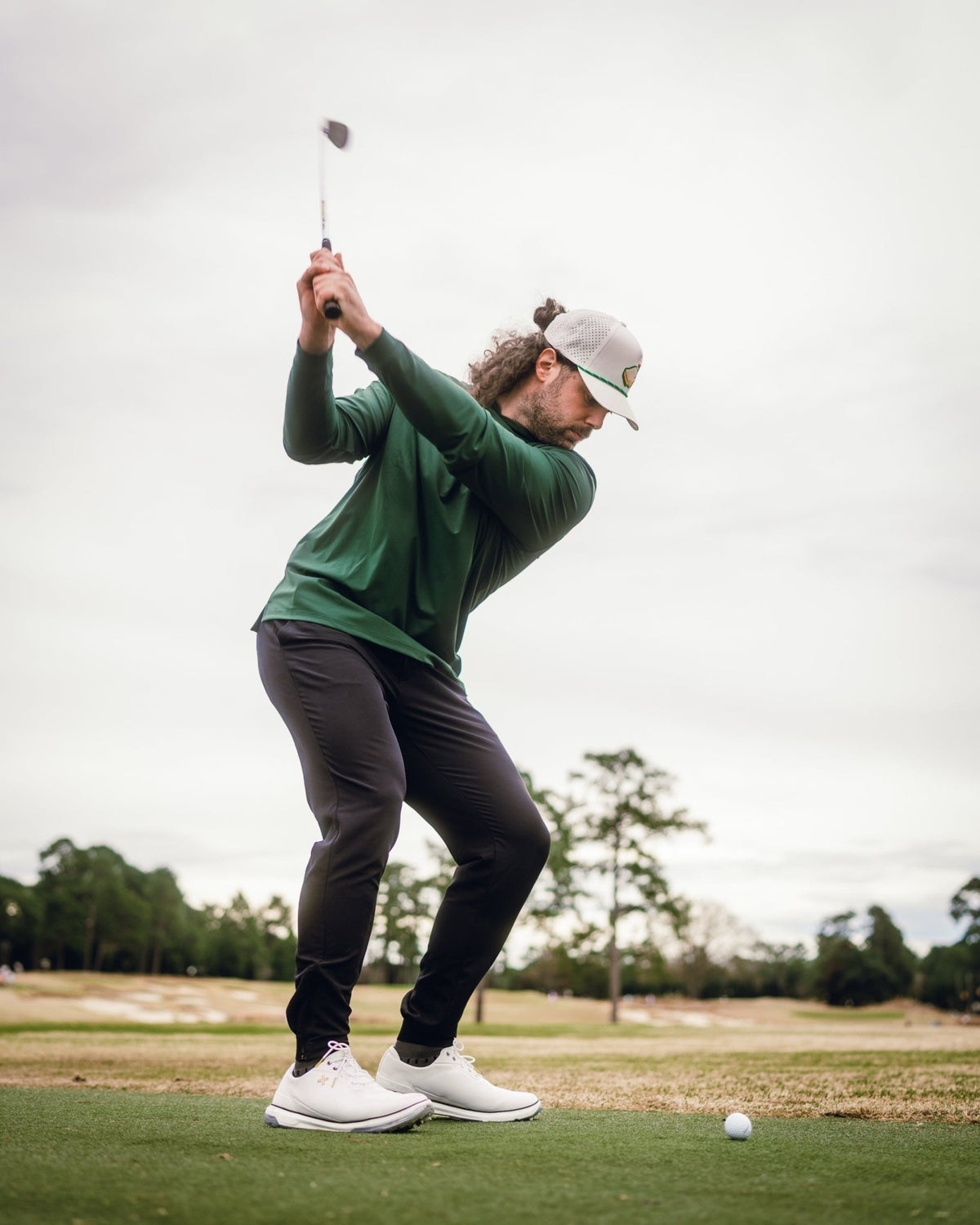 Performance Golf Hoodie - Dark Azalea - S - Club Rehab