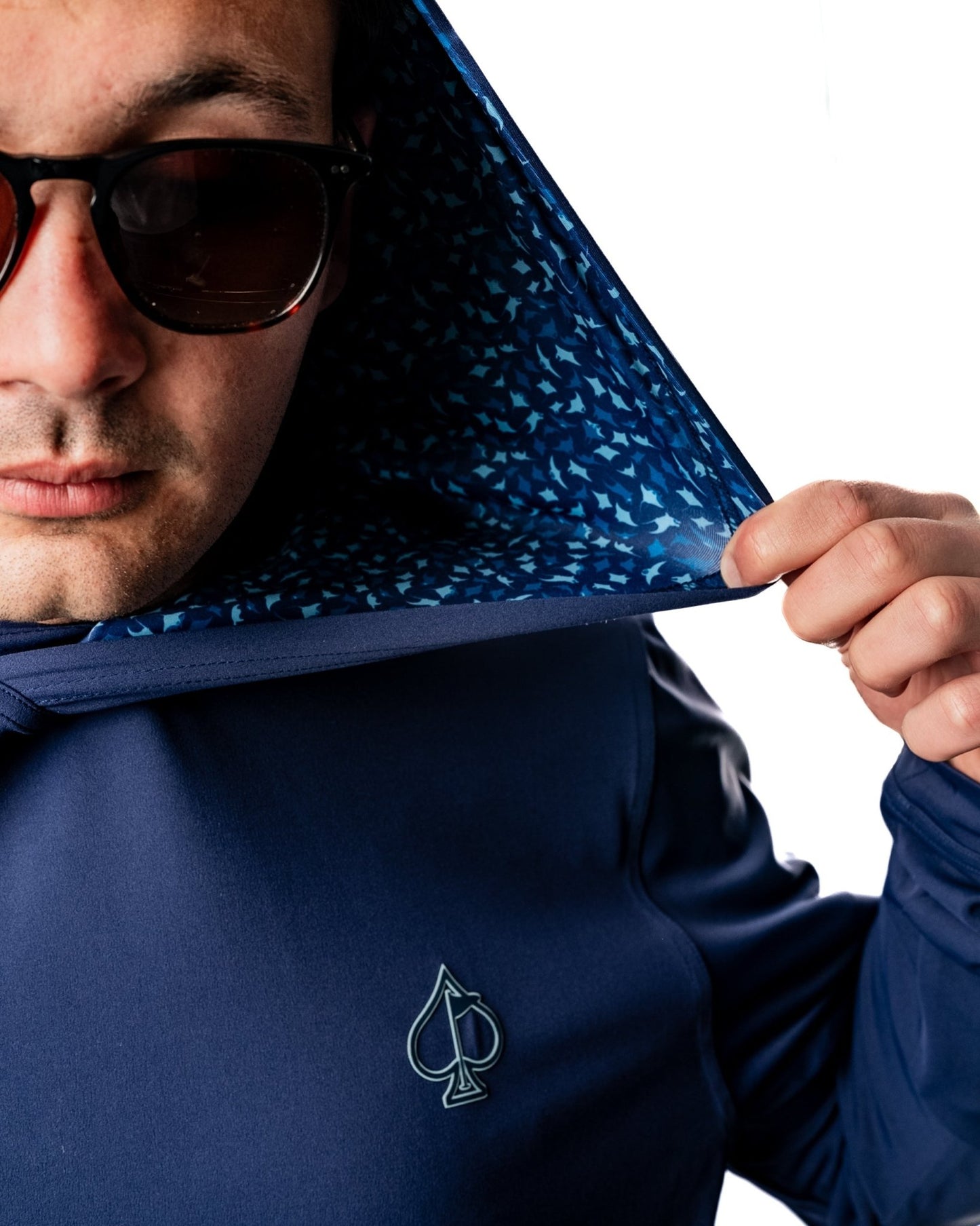 Performance Golf Hoodie - Manta Ray - S - Club Rehab