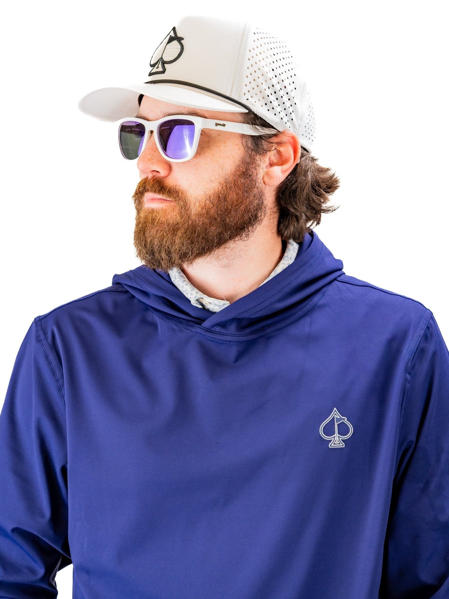 Performance Golf Hoodie - Navy - S - Club Rehab