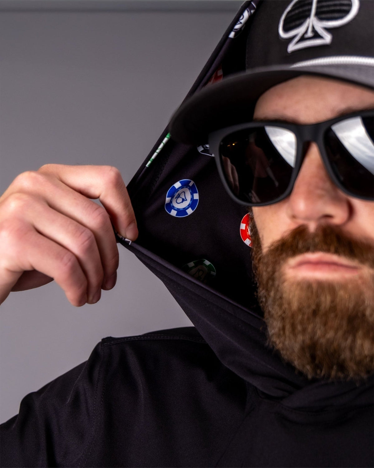 Performance Golf Hoodie - Poker - S - Club Rehab