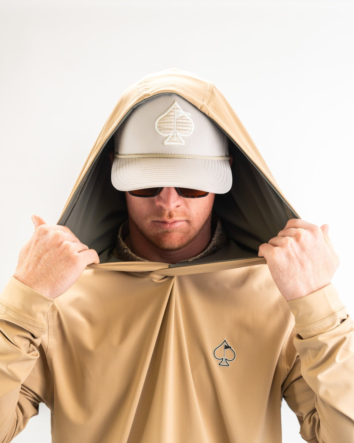 Performance Golf Hoodie - Sand - S - Club Rehab