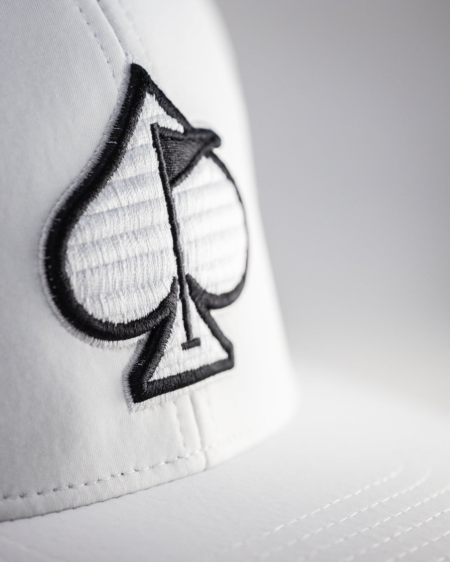 Performance Spade Hat - White - Club Rehab
