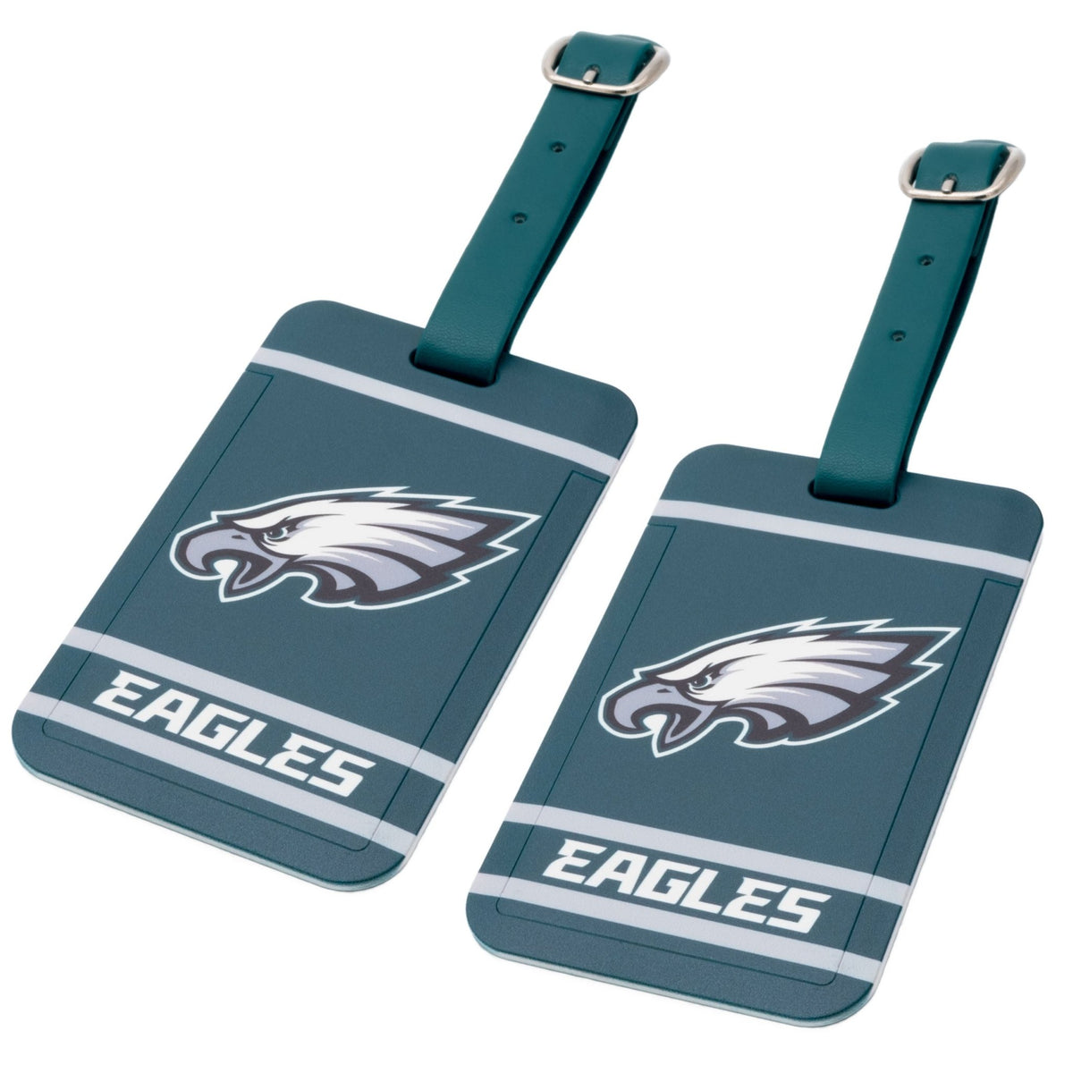 Philadelphia Eagles plastic golf bag tag by Team Golf, product photo 4