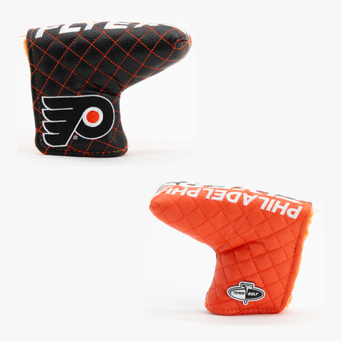 Philadelphia Flyers Split Quilted Blade Putter Cover