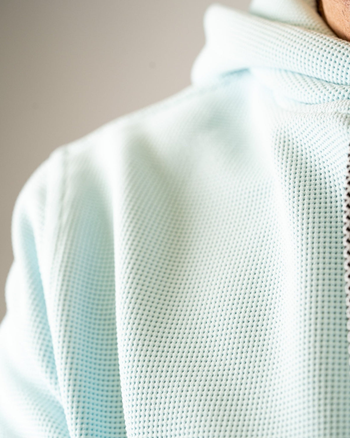 Player Preferred™ Waffle Grid Hoodie - Ice Blue - S - Club Rehab