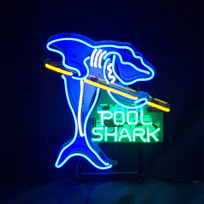 Pool Shark Neon Signs - Club Rehab