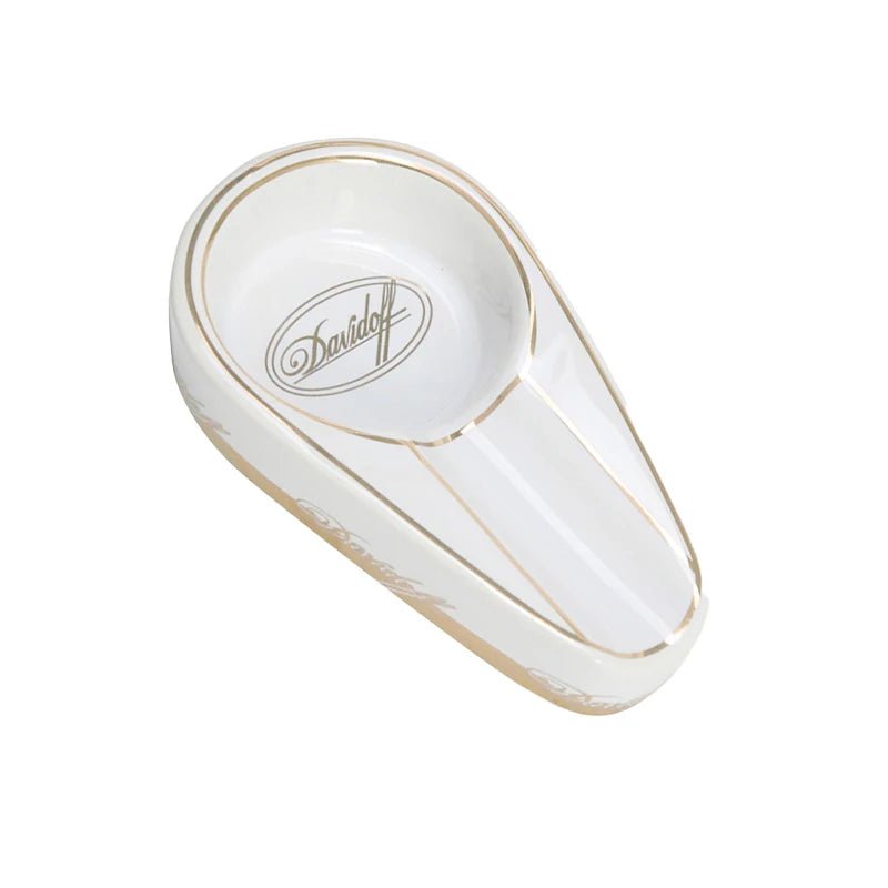 Portable Ceramic Cigar Ashtray – Waterdrop Design - Club Rehab - Cigar AccessoriesWhite45461530050752