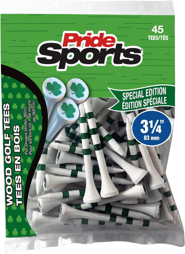 PrideSports 3 1/4" Shamrocks Golf Tees - Club Rehab