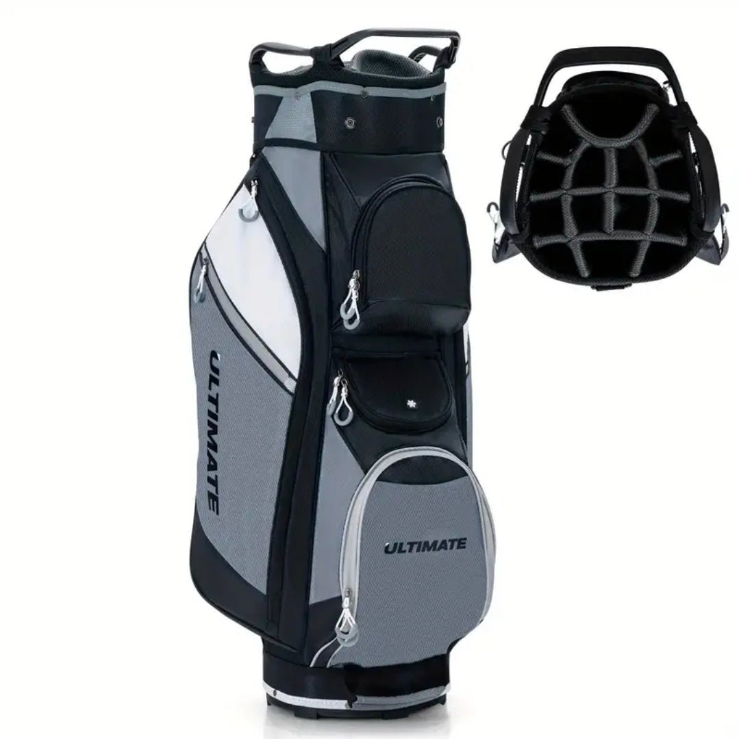 Pro Caddy 14 - Way Golf Cart Bag with Rain Hood - Club Rehab