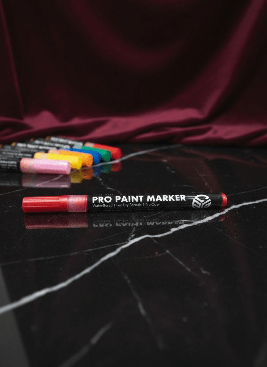Pro Golf Paint Marker - Red - Club Rehab