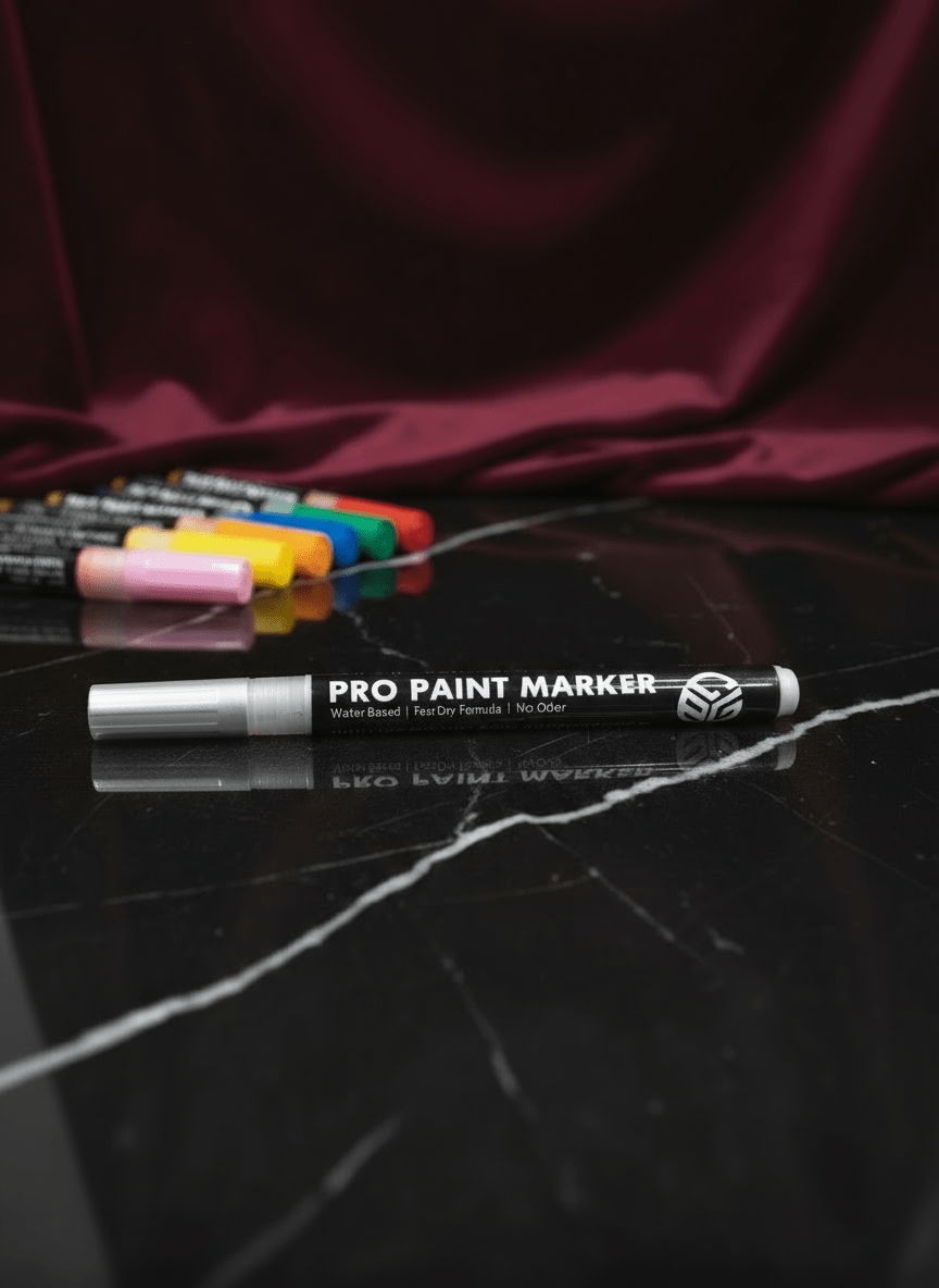 Pro Golf Paint Marker - Silver - Club Rehab