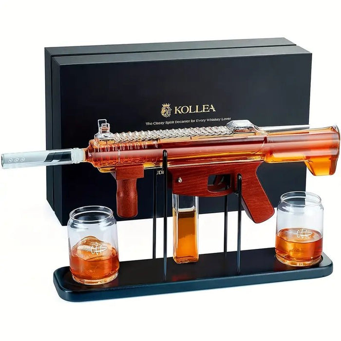 Rat - Tat - Tat Machine - Gun Whiskey Decaner Set - Club Rehab