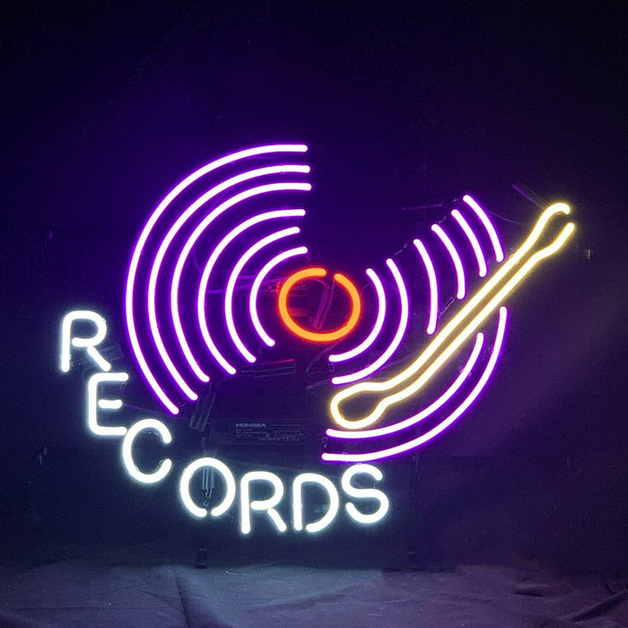 Records Studio Music Neon Signs Light - Club Rehab