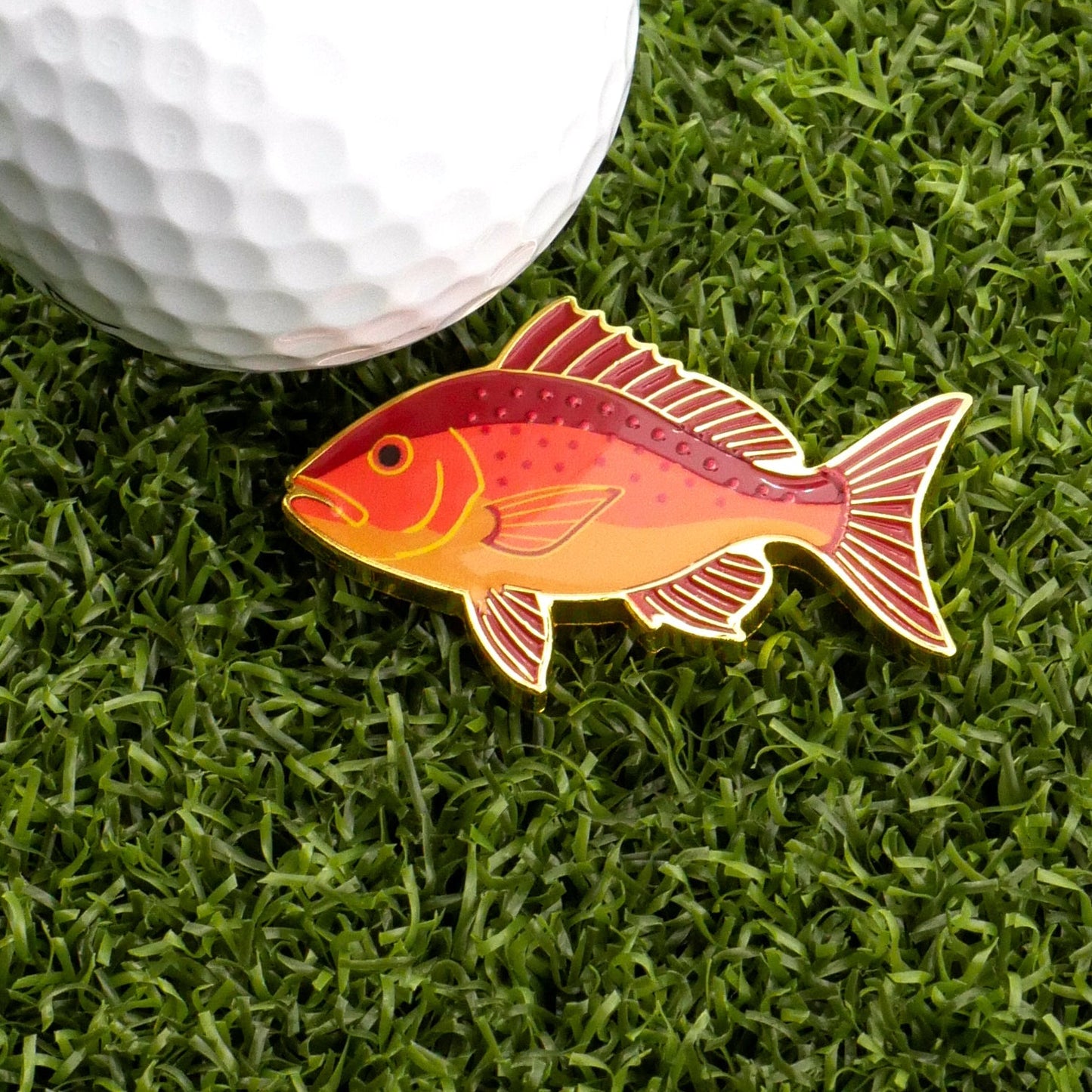 Red Snapper Ball Marker - Club Rehab