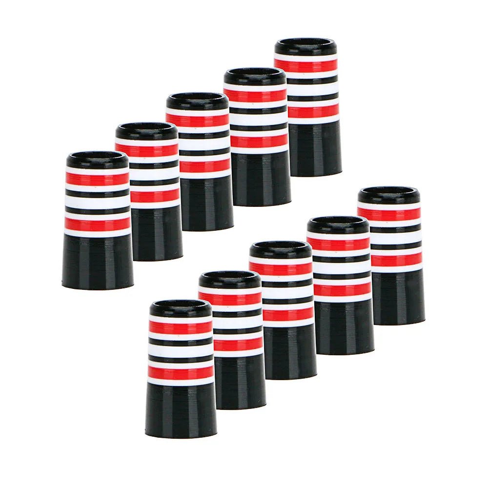 Retro Rad Ferrules 0.370 – Set of 10 - Club Rehab - Golf FerrulesRadical RedRetro Rad Ferrules 0.370 – Set of 10