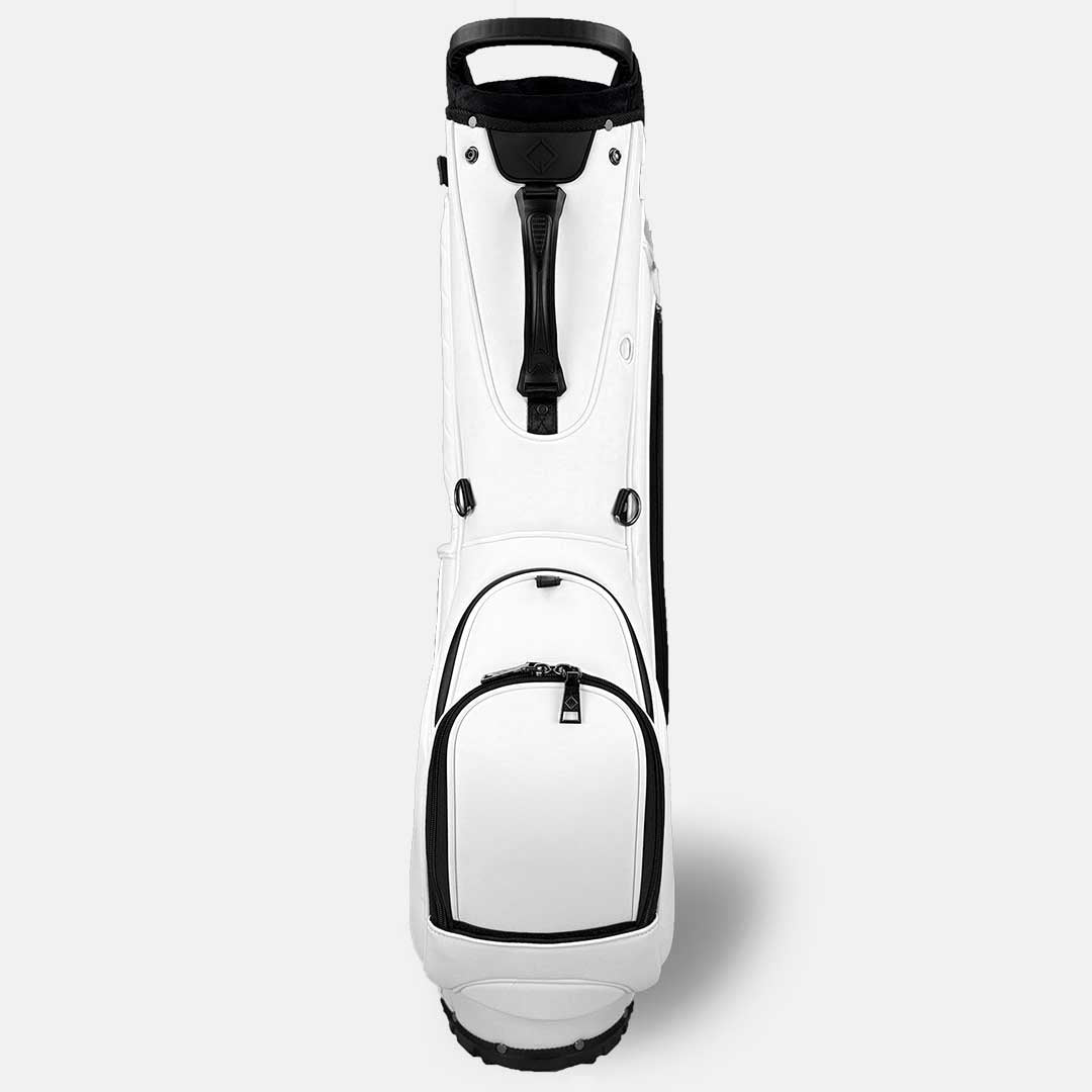 RevCore Lux LT Lightweight Stand Bag | 5 Way Velvet Lined Dividers - Winter White - Club Rehab
