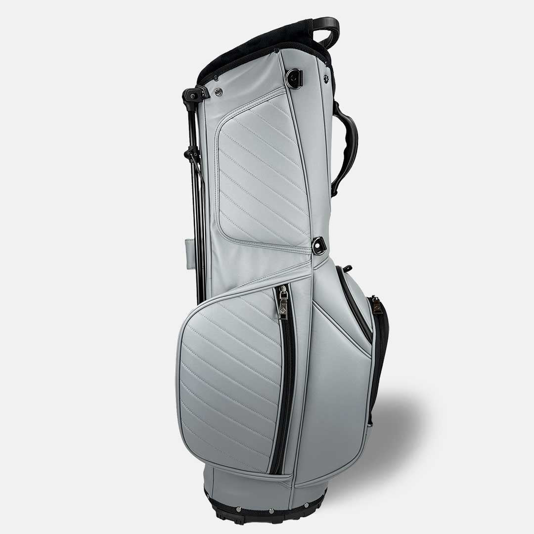 RevCore Lux LT Lightweight Stand Bag | 5 Way Velvet Lined Dividers - Deep Grey - Club Rehab
