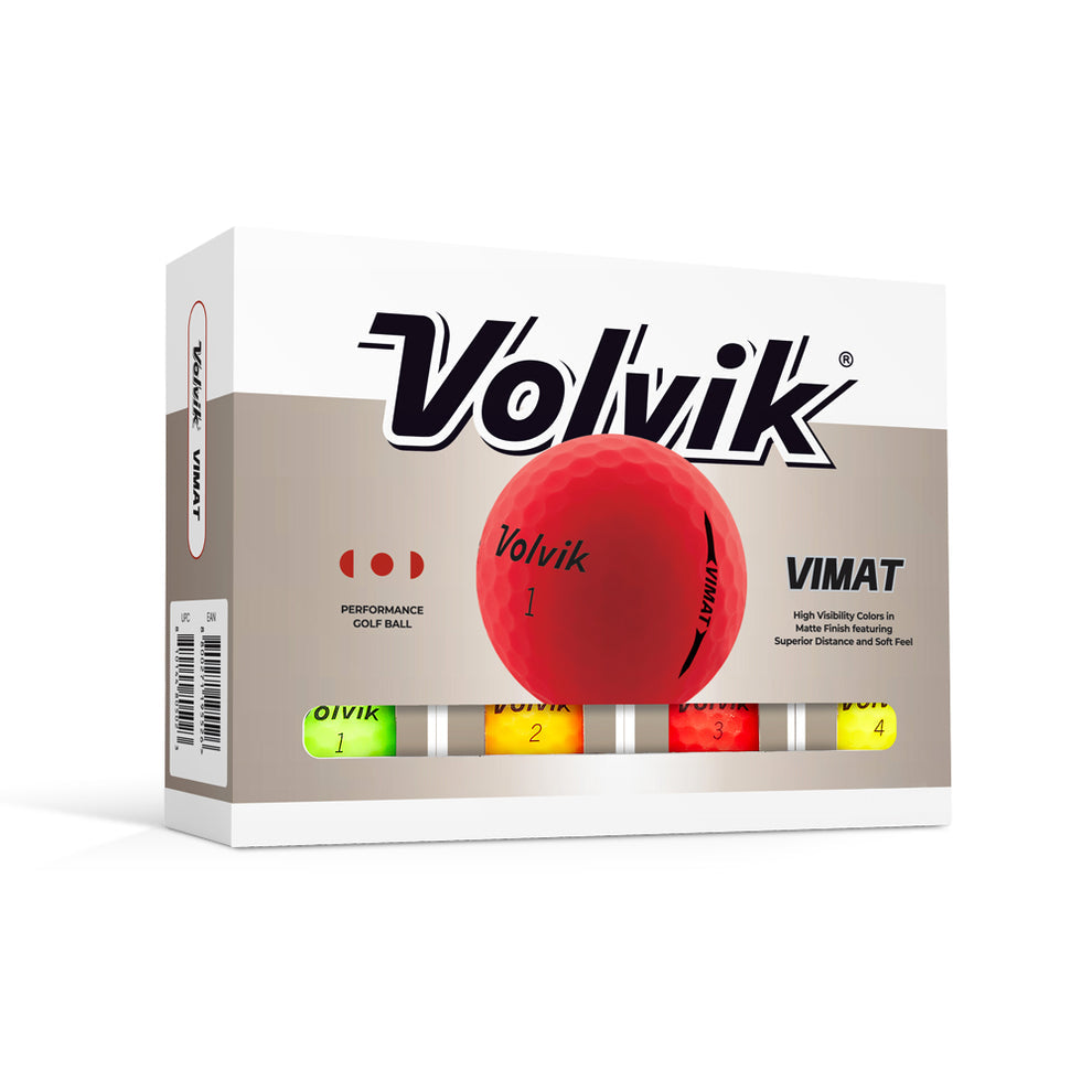 Volvik Vimat Matte Golf Balls – 1 Dozen