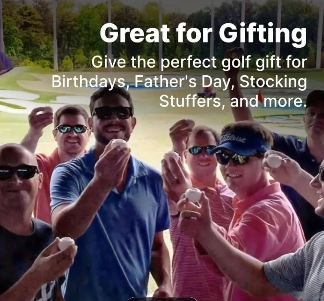 Golf Shots – Golf Ball Shot Glasses (Set of 3)