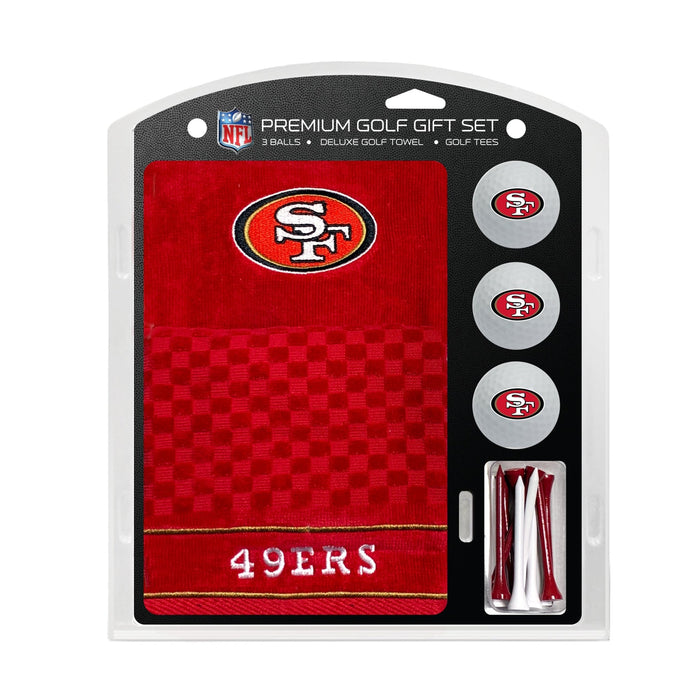 San Francisco 49ers Embroidered Towel Golf Gift Set