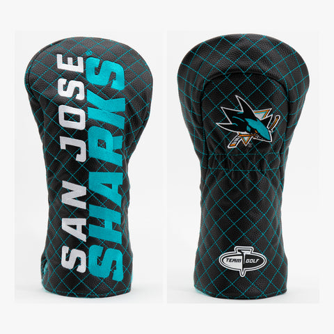 San Jose Sharks Gestepptes Driver-Schlägerhaube