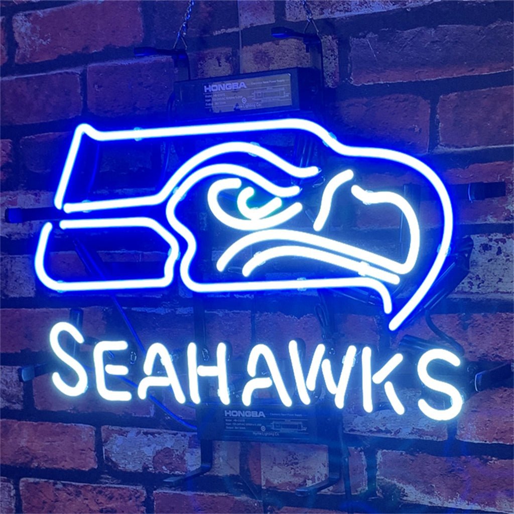 Seattle Seahawks Logo Neon Signs Light - Club Rehab