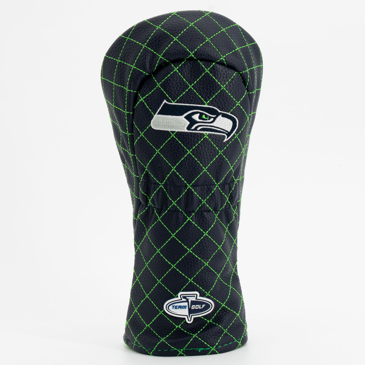 Seattle Seahawks Solid Fairway quilted headcover, back view