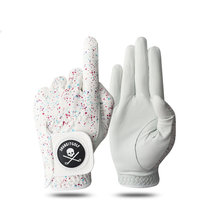 ShankItGolf “Splatter Savage” Golf Glove - Small Worn On Left Hand - Club Rehab
