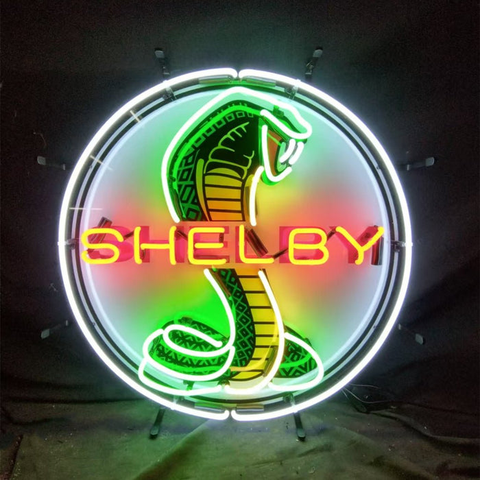 Shelby Cobra Car Logo Neon Signs - Club Rehab
