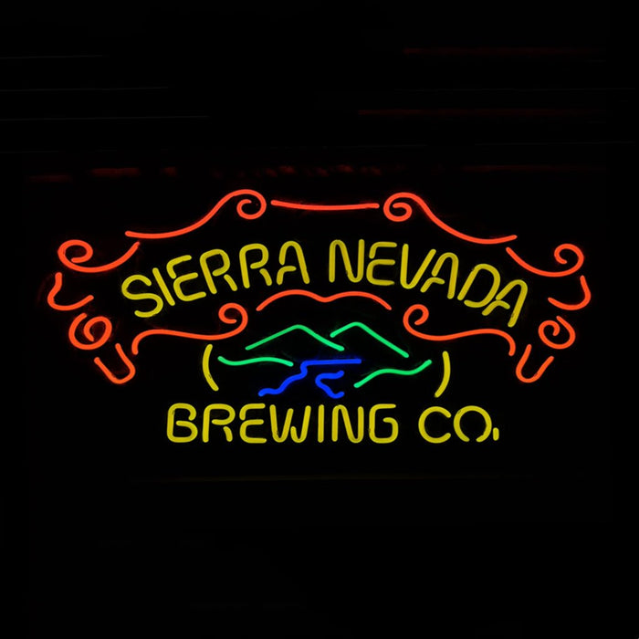 Sierra Nevada Brewing Company Logo Neon Light Sign - Club Rehab