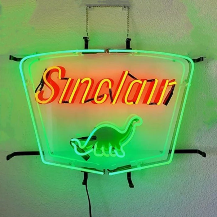 Sinclair Dino Gasoline Neon Signs Light - Club Rehab