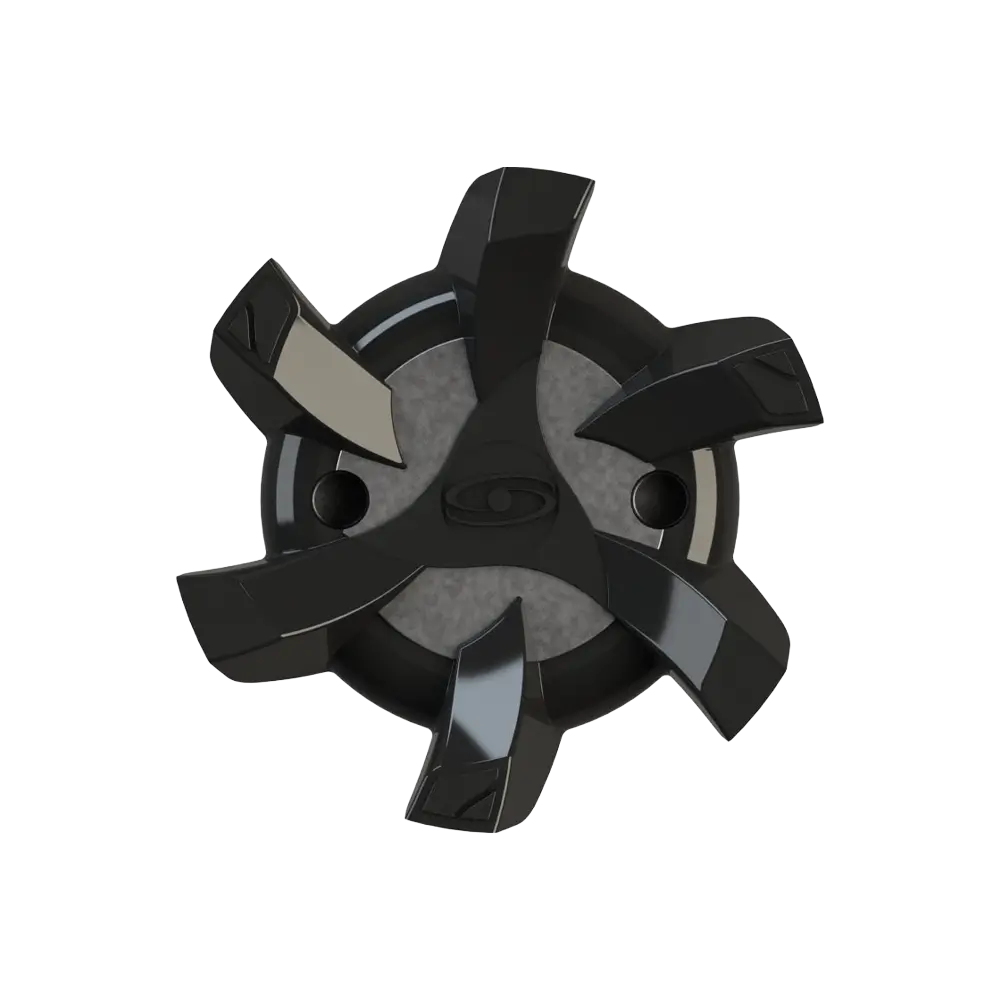 Softspikes Stealth PINS golf spike in black and silver