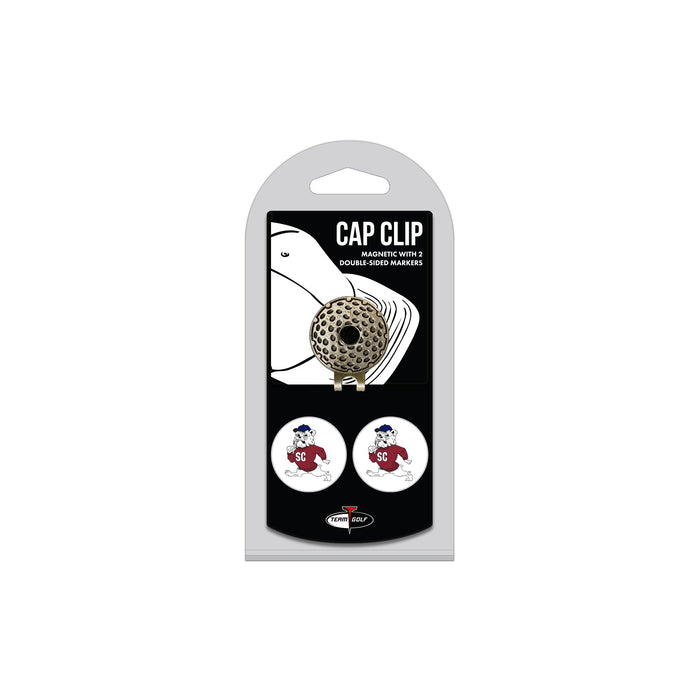 SOUTH CAROLINA ST hat clip with two golf ball markers