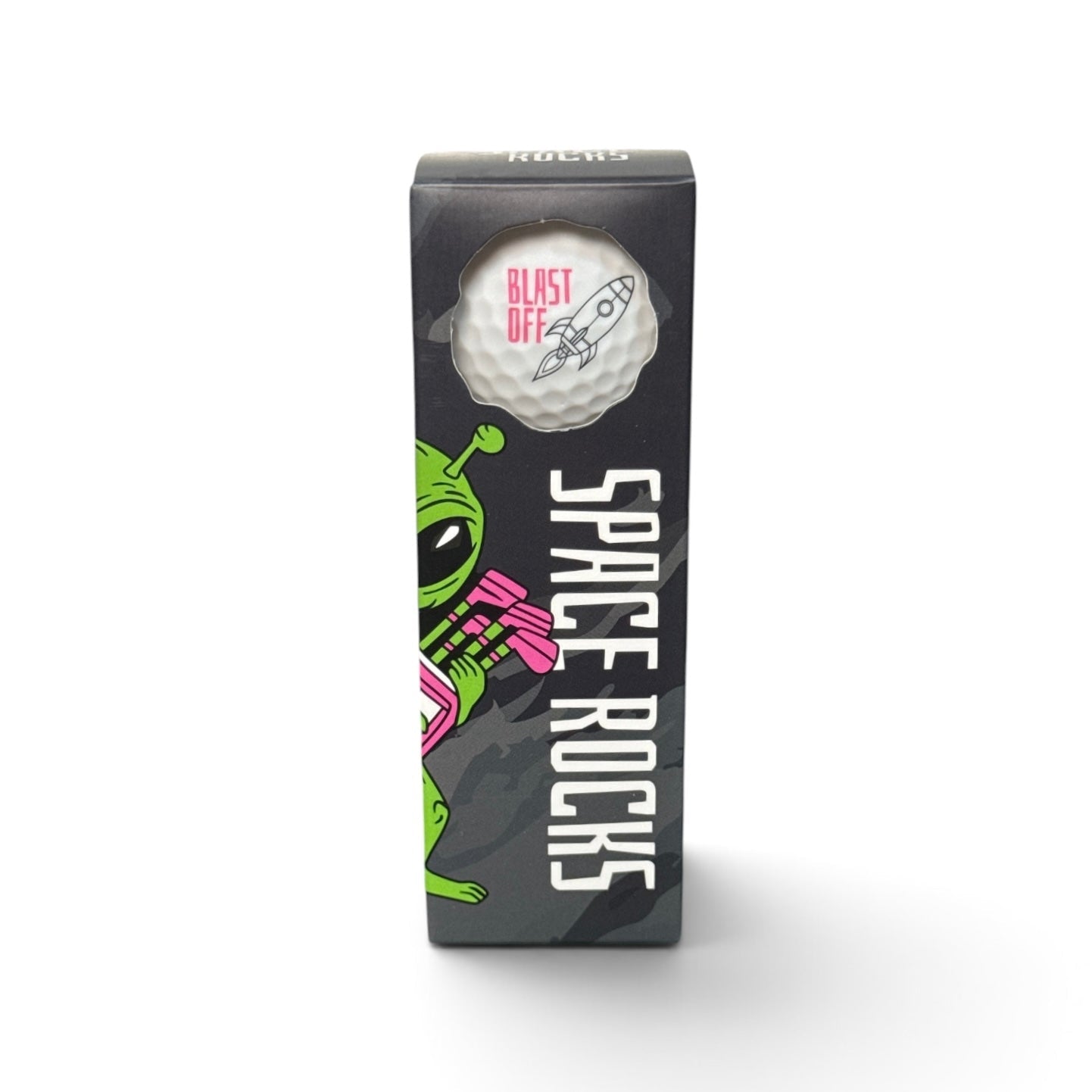 Space Rocks Distance Series Golf Balls | 2-Piece Surlyn Golf Balls | 12-Pack - Club Rehab