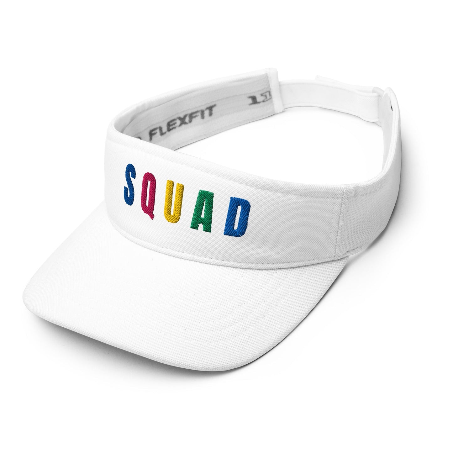 SQUAD Embroidered Women’s Golf Visor - Birdie Pop Collection - Club Rehab