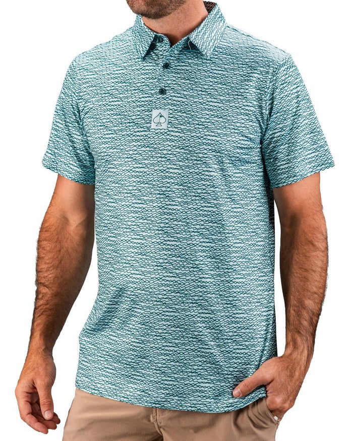 Squiggle Teal - S - Club Rehab