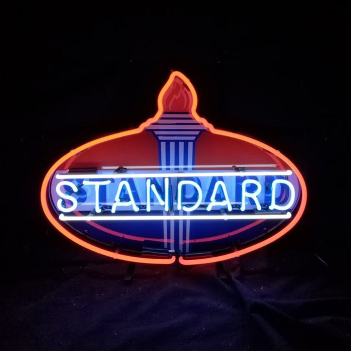 Standard Gasoline Torch Neon Signs Light - Club Rehab