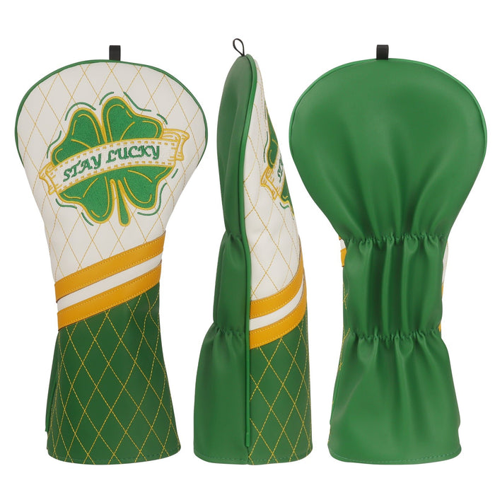 Stay Lucky Clover Driver Headcover - Club Rehab