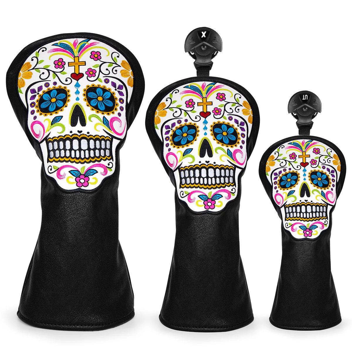 Sugar Skull Swagger Headcovers - Hybrid - Club Rehab