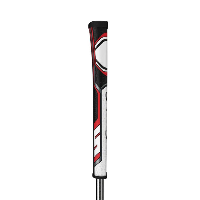 SuperStroke TLT Off - Axis Putter Grip - 1.0 White/Red - Club Rehab