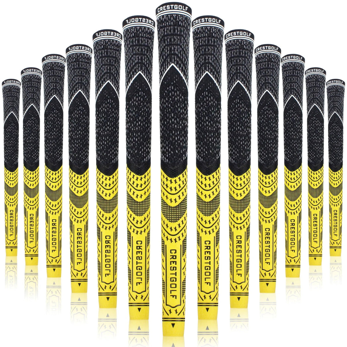 SwingSteady Iron Masters: Multi - Compound Grips (13 Grips) - Because Slippage is for Chumps - Club Rehab - GripYellow45064225456320