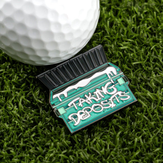 Taking Deposits Ball Marker - Club Rehab