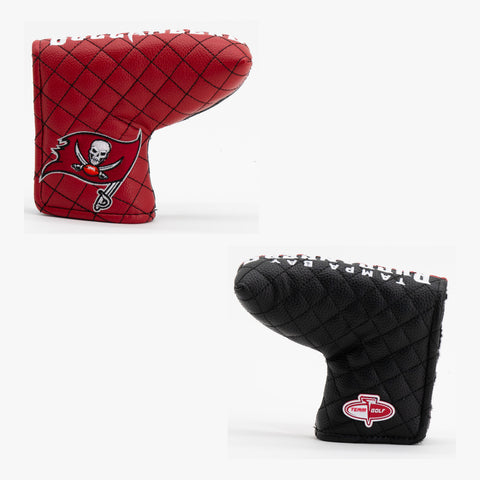Tampa Bay Buccaneers Split Quilted Blade Putter Cover
